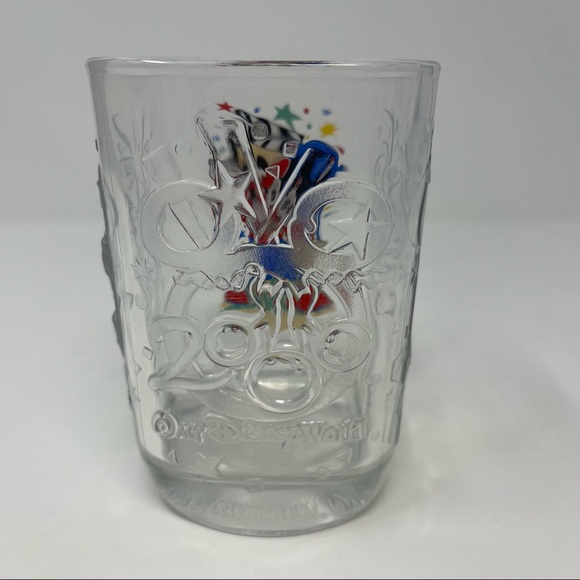 Walt Disney World McDonalds 2000 Celebration Glass Hollywood Studios Mickey - Picture 3 of 10